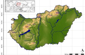 Presentation of research sites on an overview map