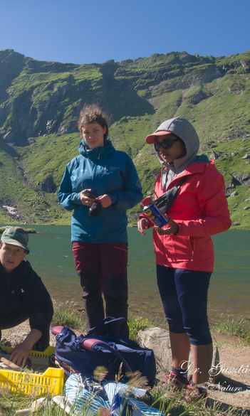 Field research at Lake Bâlea