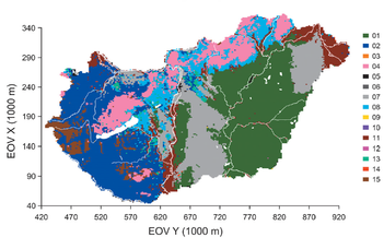Multilayer landscape classification based on potential vegetation - new publication
